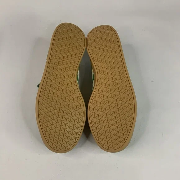 Adidas VL Court 2.0 Green Suede Sneakers Men's Lace Up Size 8 JH5077 - Picture 5 of 6